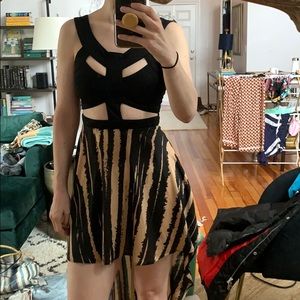 Urban Outfitters Tiger Print Dress Size Large